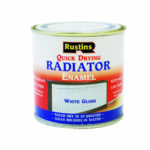 Rustins Quick Drying Radiator Enamel Paint Gloss 250ml