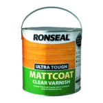Ronseal Mattcoat Ultra Tough Clear Varnish 2.5L