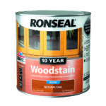 Ronseal 10 Year Woodstain Satin Natural 2.5L Oak