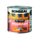 Ronseal 10 Year Woodstain Satin 250ml Natural Pine