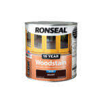 Ronseal 10 Year Woodstain Satin Natural 2.5L Walnut