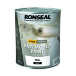 Ronseal 6 Year Anti Mould Matt White Paint 750ml