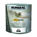 Ronseal 6 Year Anti Mould Silk White Paint 2.5L