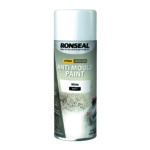 Ronseal 6 Year Anti Mould Matt White Paint 400ml Aerosol