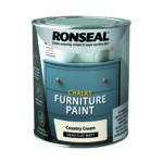 Ronseal One Coat Chalky Furniture Paint 750ml Country Cream