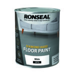 Ronseal Diamond Hard Floor Paint Satin 750ml White