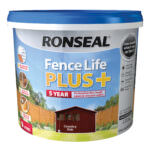 Ronseal Fence Life Plus Garden UV Potection Shed & Fence Paint 9L Country Oak