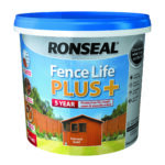 Ronseal Fence Life Plus Garden UV Potection Shed & Fence Paint 5L Harvest Gold