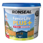 Ronseal Fence Life Plus Garden UV Potection Shed & Fence Paint 9L Midnight Blue