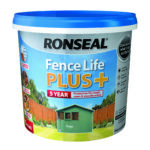 Ronseal Fence Life Plus Garden UV Potection Shed & Fence Paint 5L Sage