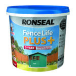 Ronseal Fence Life Plus Garden UV Potection Shed & Fence Paint 5L Teal