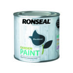 Ronseal Outdoor Garden Paint 250ml Black Bird