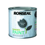 Ronseal Outdoor Garden Paint 250ml Charcoal Grey