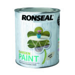 Ronseal Outdoor Garden Paint 750ml White Ash