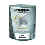 Ronseal One Coat Damp Seal White Matt 750ml