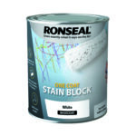 Ronseal One Coat Stain Block White Basecoat 750ml