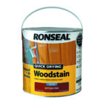 Ronseal Quick Dry Woodstain Satin 2.5L Antique Pine