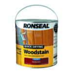 Ronseal Quick Dry Woodstain Satin 2.5L Mahogany