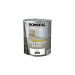 Ronseal Stays White 2 in 1 Primer and Paint Gloss 750ml White