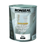 Ronseal Stays White Ultra Tough White Matt Wood Paint 750ml
