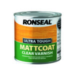 Ronseal Mattcoat Ultra Tough Clear Varnish 250ml