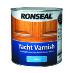 Ronseal Exterior Yacht Varnish Clear Satin 2.5L