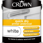 Crown 2.5L Quick Dry Primer Undercoat White