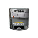 Ronseal Diamond Hard Floor Paint Satin 2.5L Black