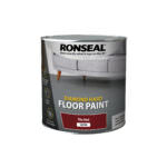 Ronseal Diamond Hard Floor Paint Satin 2.5L Tile Red