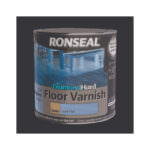 Ronseal Diamond Hard Floor Varnish Dark Oak Satin 2.5L