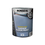 Ronseal Diamond Hard Garage Floor Paint 5L Steel Blue