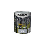 Ronseal Direct to Metal Paint Matt 750ml Grey