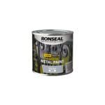 Ronseal Direct to Metal Paint Satin Steel Grey 250ml