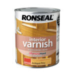 Ronseal Quick Dry Gloss Interior Varnish 750ml Antique Pine