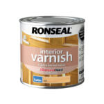 Ronseal Quick Dry Satin Interior Varnish 250ml Ash