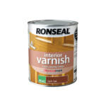 Ronseal Quick Dry Matt Interior Varnish 750ml Dark Oak