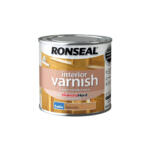 Ronseal Quick Dry Satin Interior Varnish 250ml French Oak