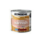 Ronseal Quick Dry Satin Interior Varnish 250ml Teak