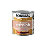 Ronseal 250ml Quick Dry Gloss Interior Varnish Walnut